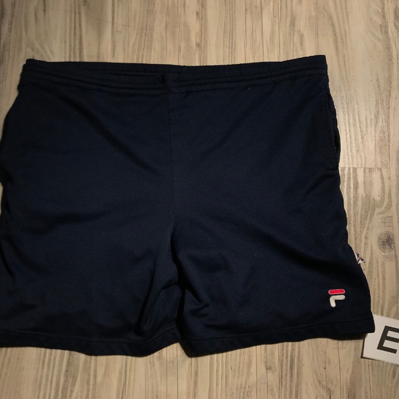 Vintage 90's FILA Shorts Spellout Drawstring - Picture 6 of 8